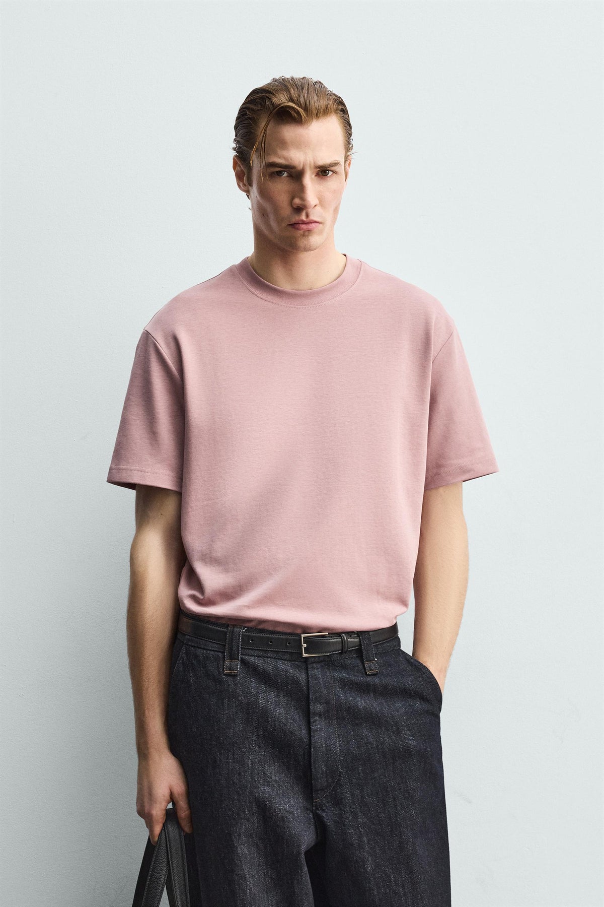 RELAXED FIT INTERLOCK T-SHIRT - Image 2