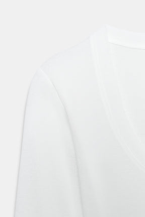 CREPE LONG SLEEVE SHIRT