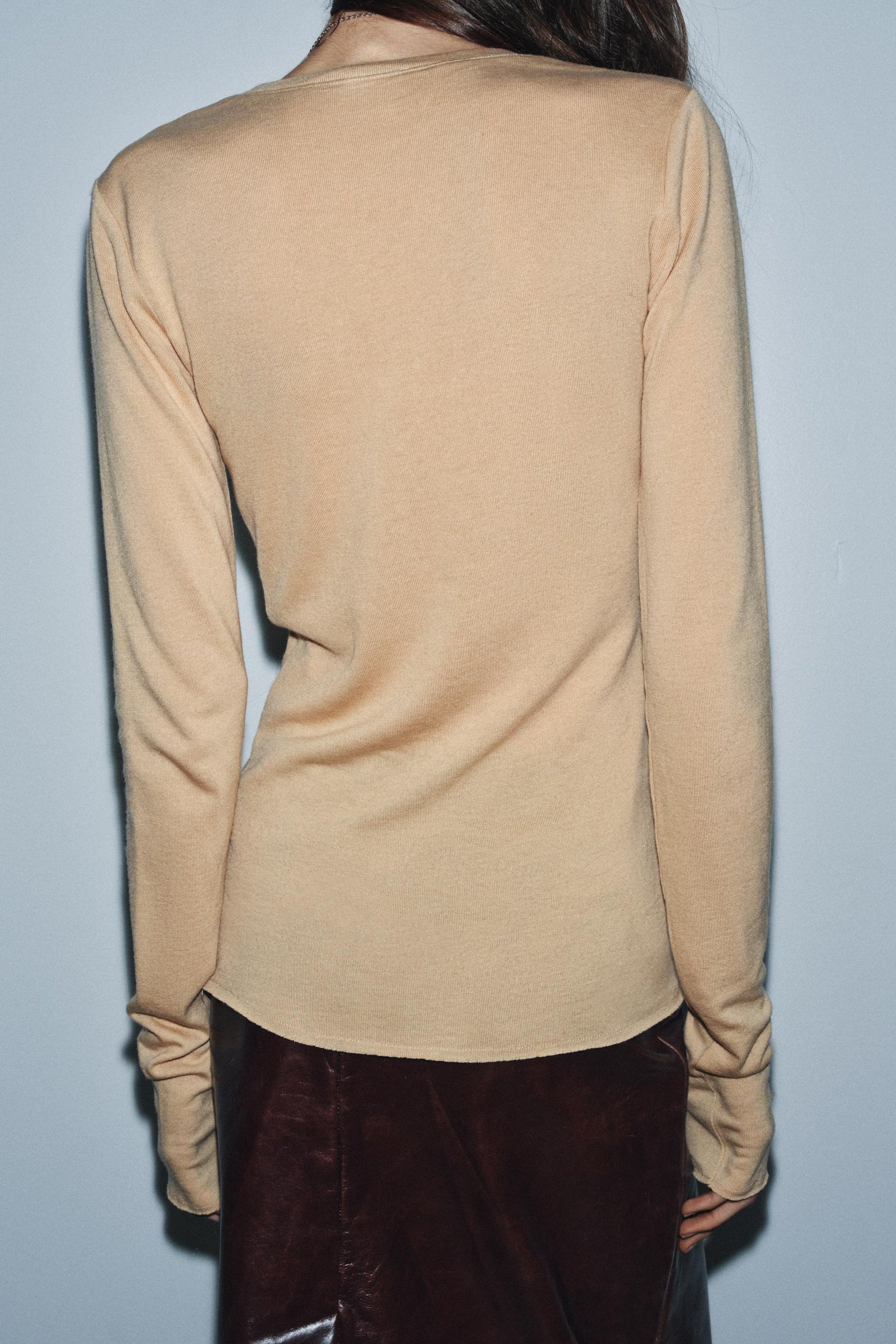 Lyocell-Wool T-Shirt