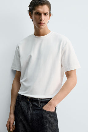 RELAXED FIT INTERLOCK T-SHIRT - Image 5