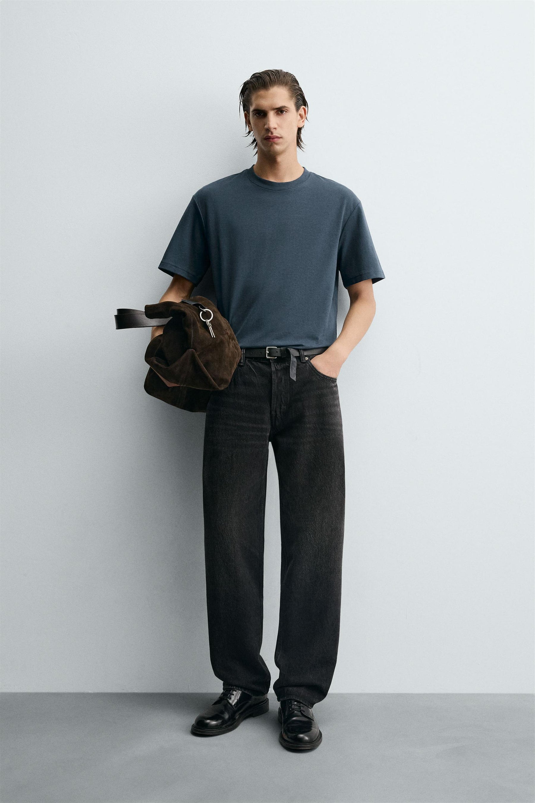 RELAXED FIT INTERLOCK T-SHIRT - Image 1
