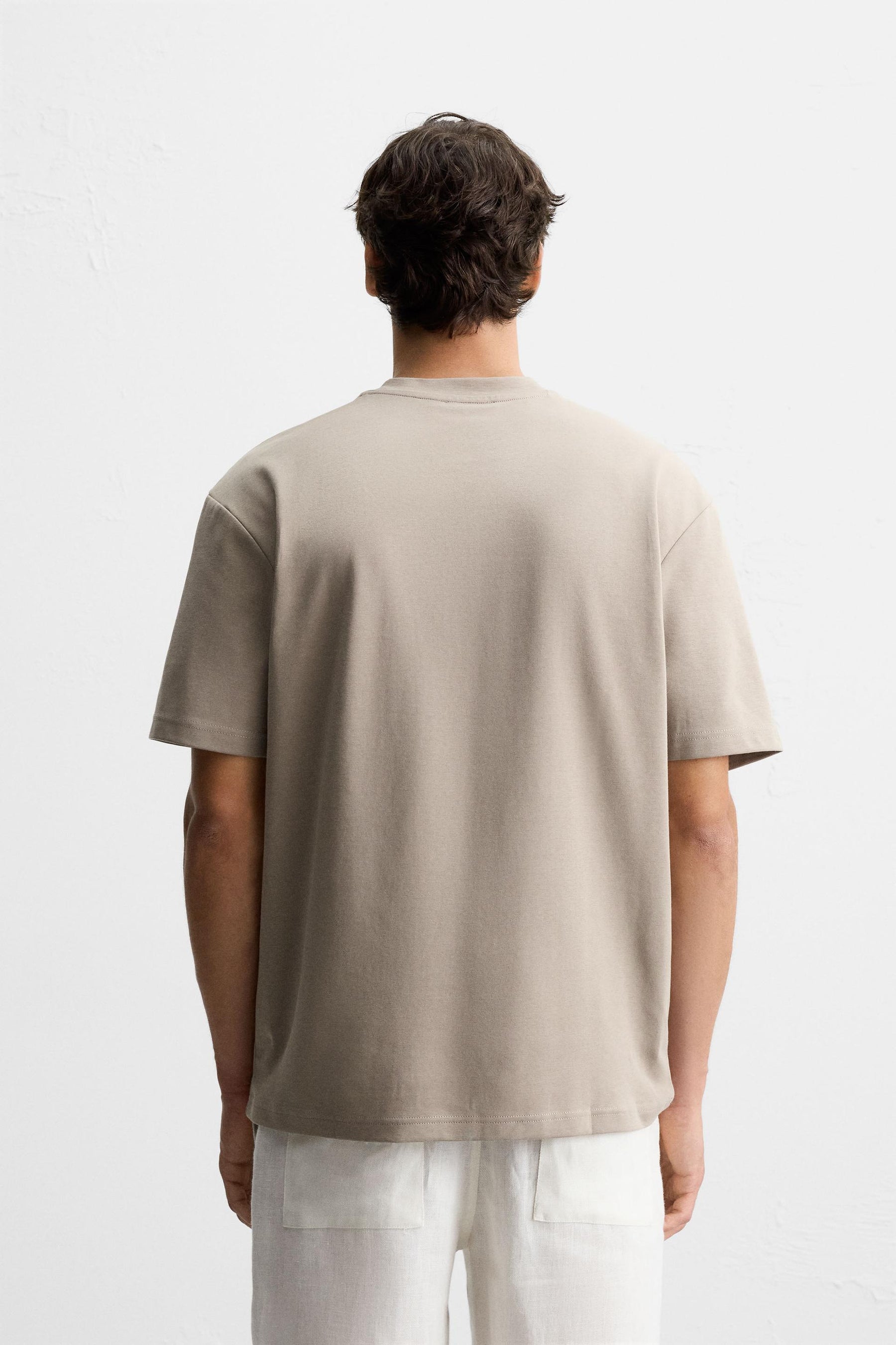 RELAXED FIT INTERLOCK T-SHIRT - Image 3