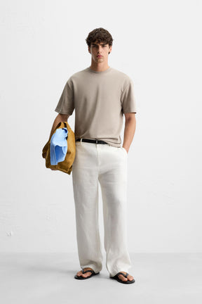 RELAXED FIT INTERLOCK T-SHIRT - Image 1