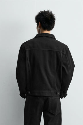 LIMITED EDITION CROPPED FIT DENIM JACKET - Image 3