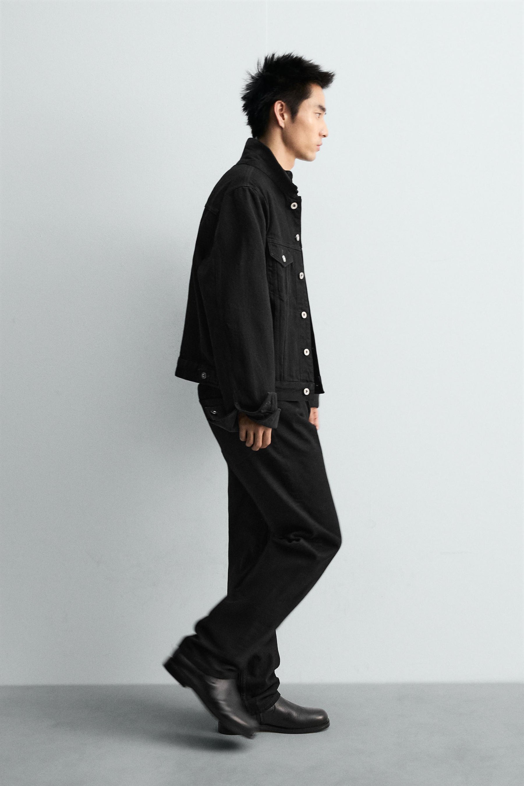 LIMITED EDITION CROPPED FIT DENIM JACKET - Image 6