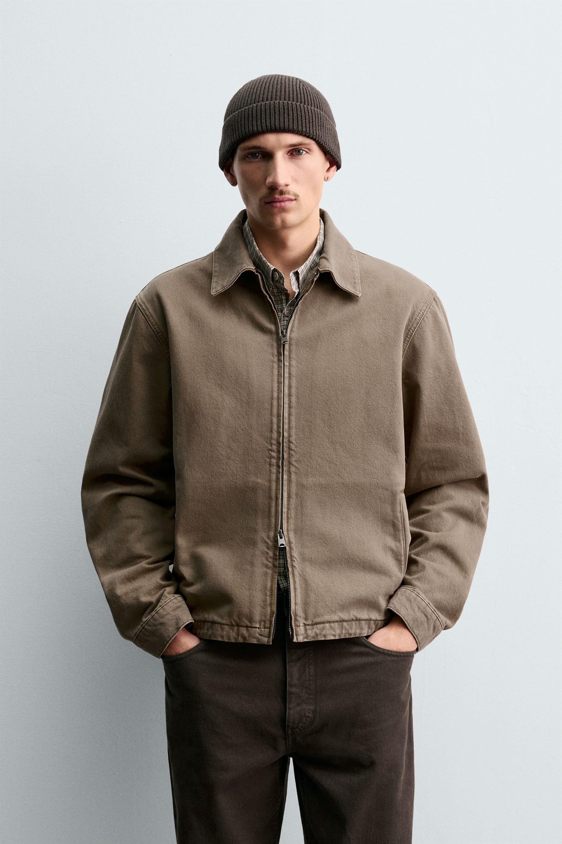 DENIM ZIP-UP JACKET - Image 2