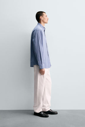 REGULAR FIT CHECK SHIRT - Image 4