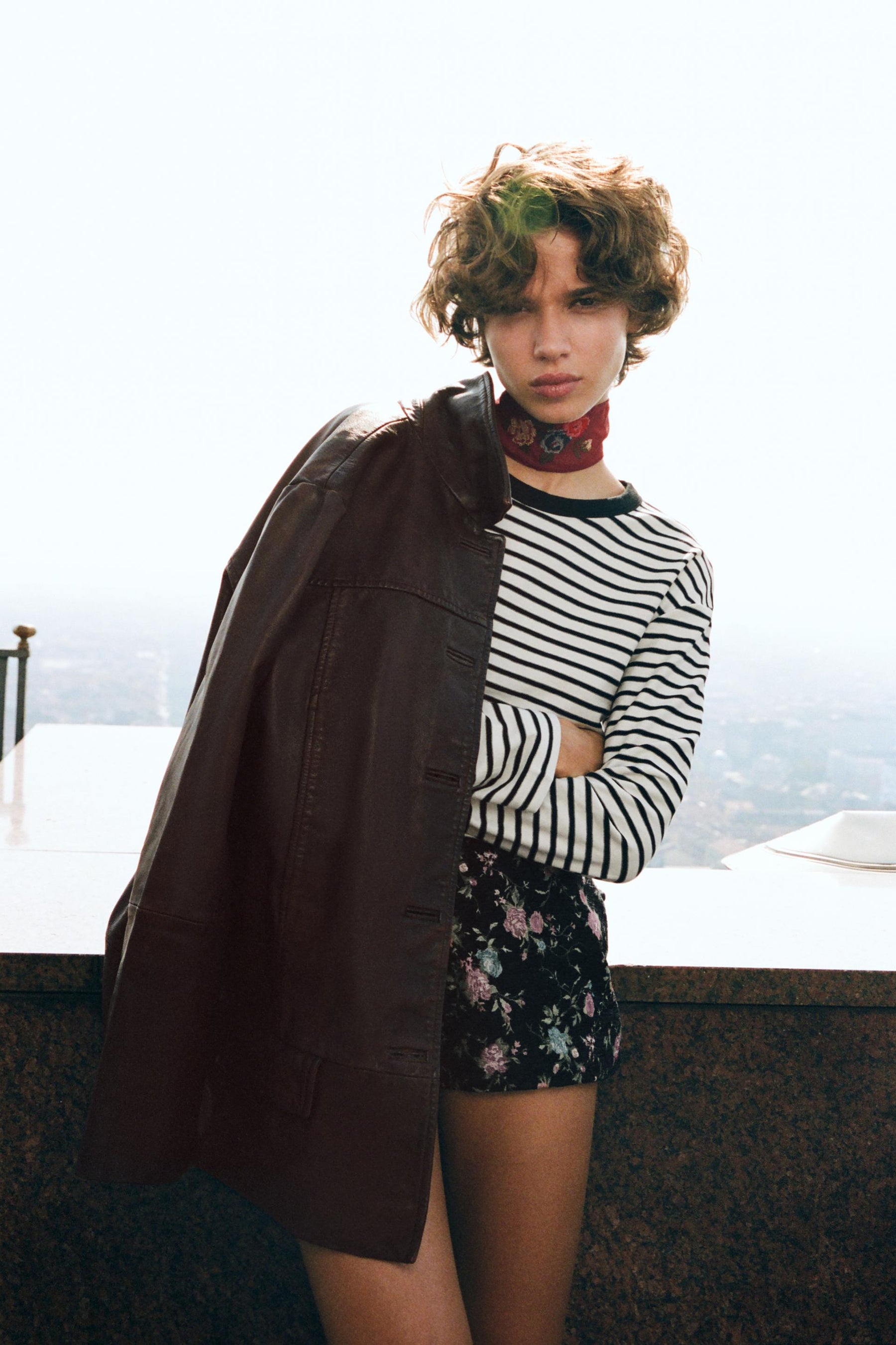 Washed Leather JACKET