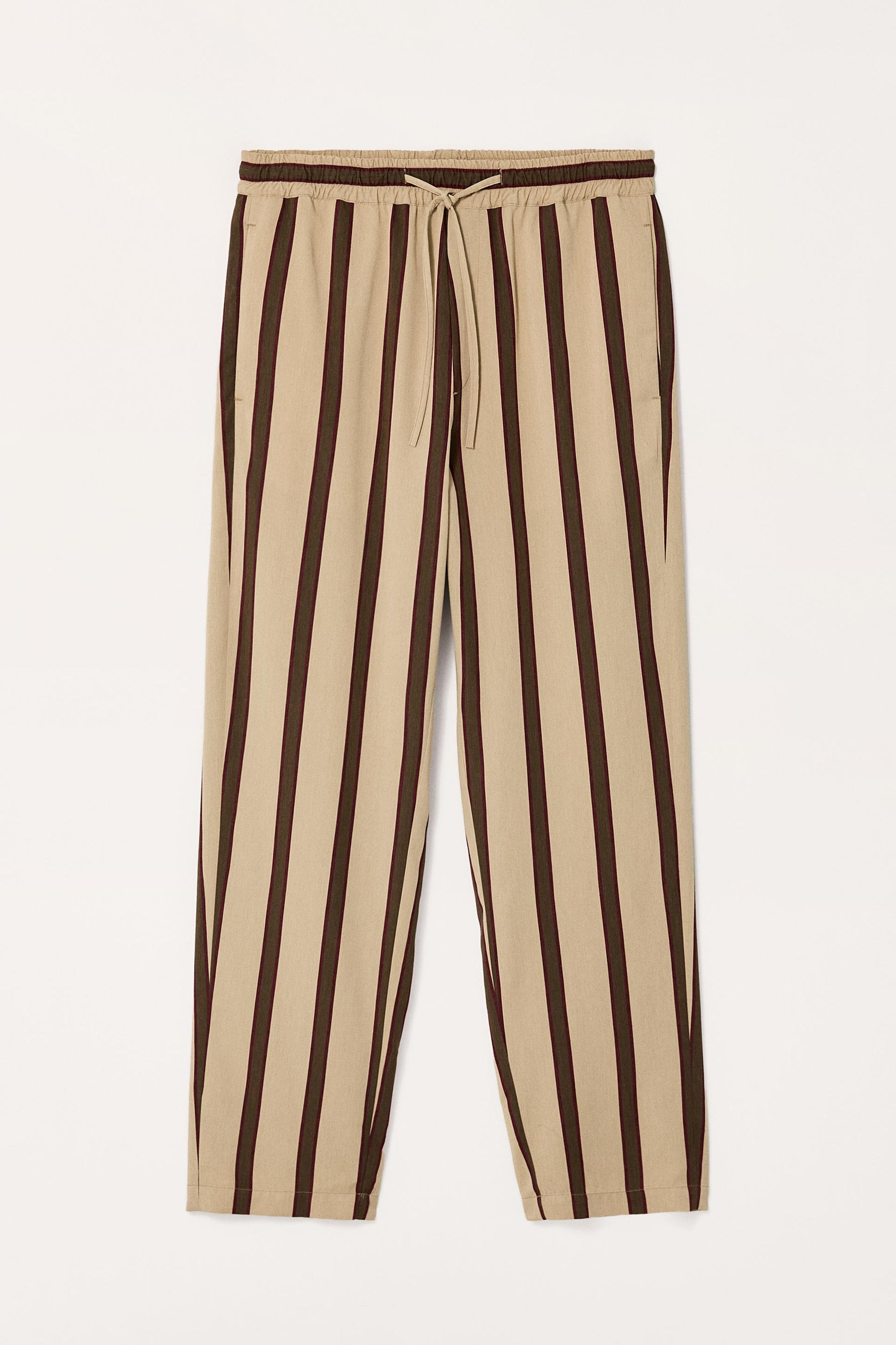 LIMITED EDITION STRIPED RELAXED FIT TROUSERS - Image 5