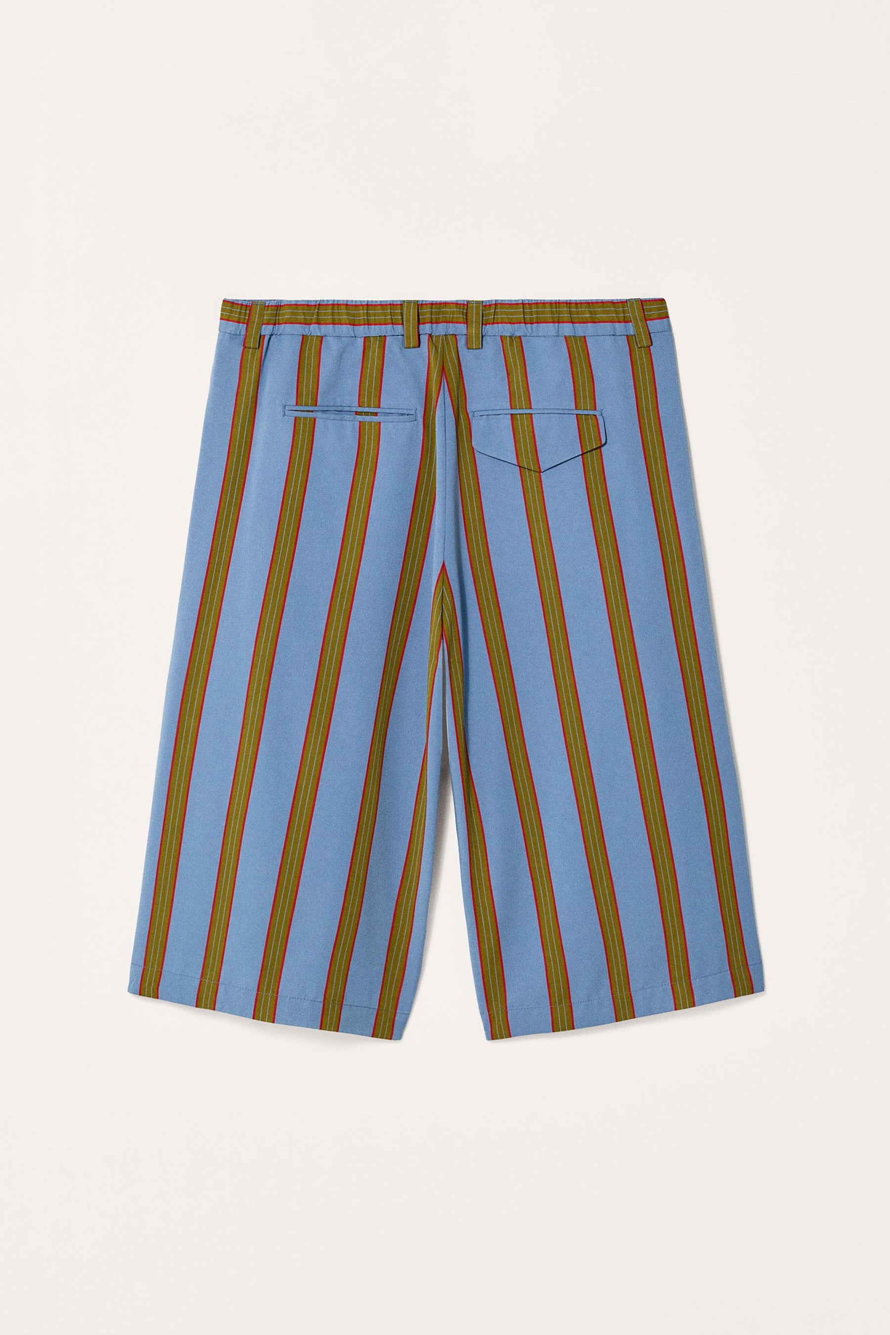 STRIPED RELAXED FIT BERMUDA SHORTS LIMITED EDITION - Image 7