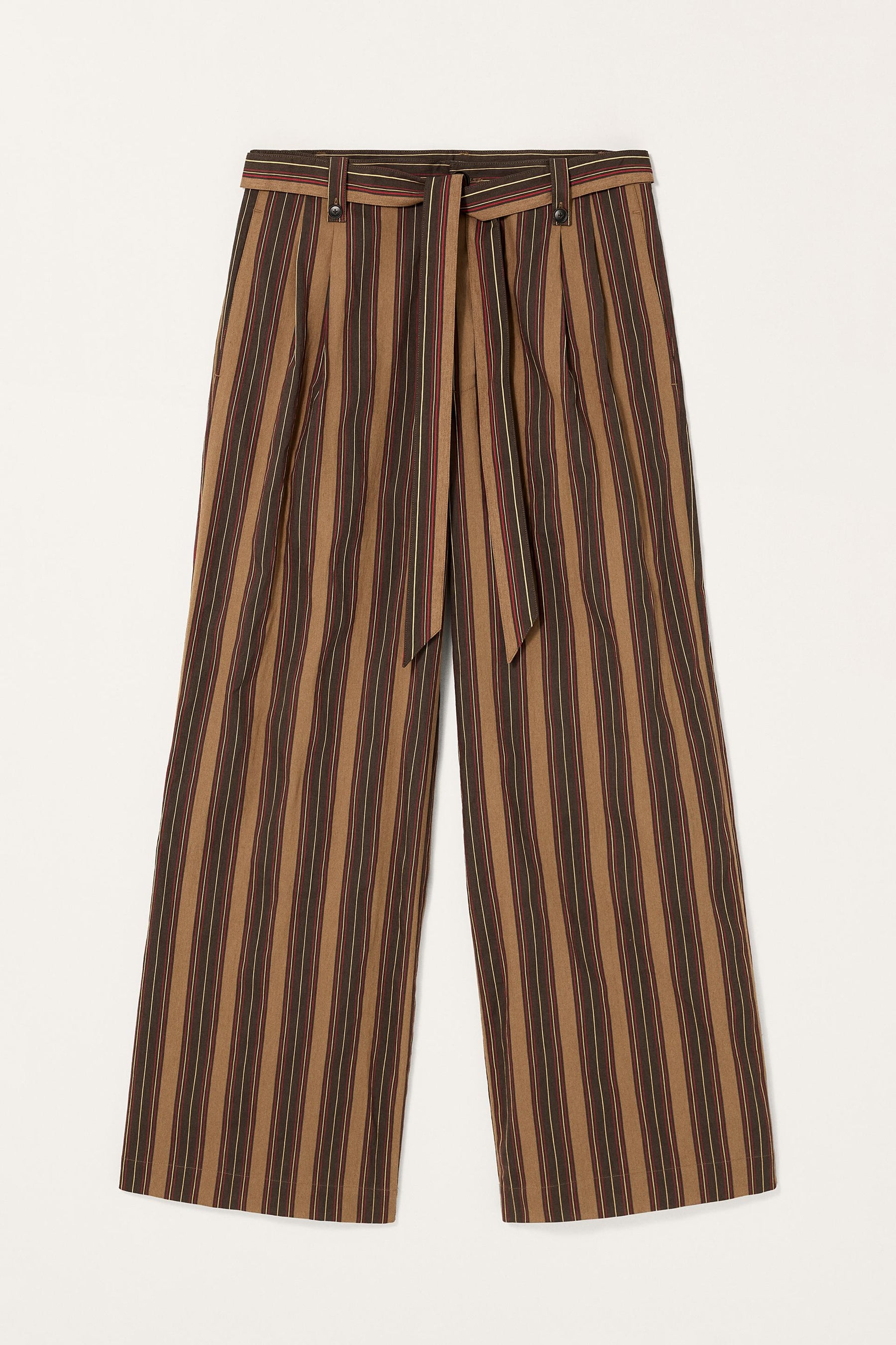 LIMITED EDITION STRIPED TROUSERS WITH BELT - Image 6
