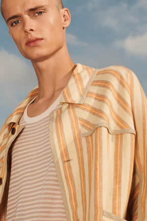 STRIPED LINEN JACKET - LIMITED EDITION - Image 3