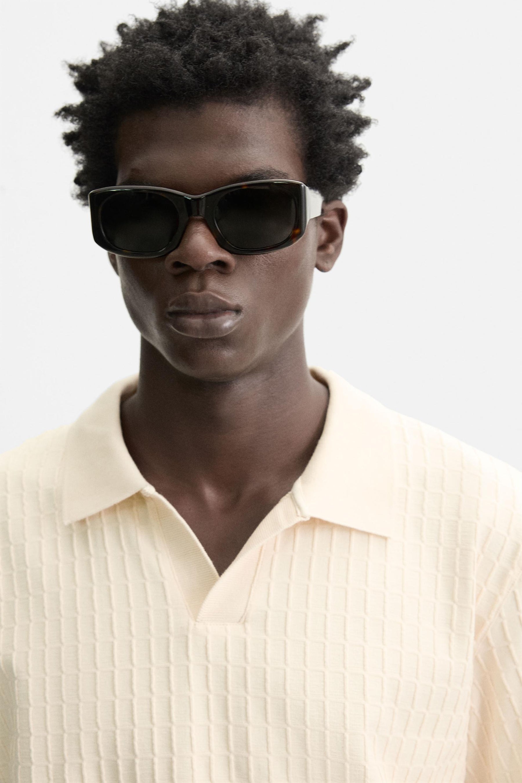 TEXTURED POLO SHIRT - Image 6