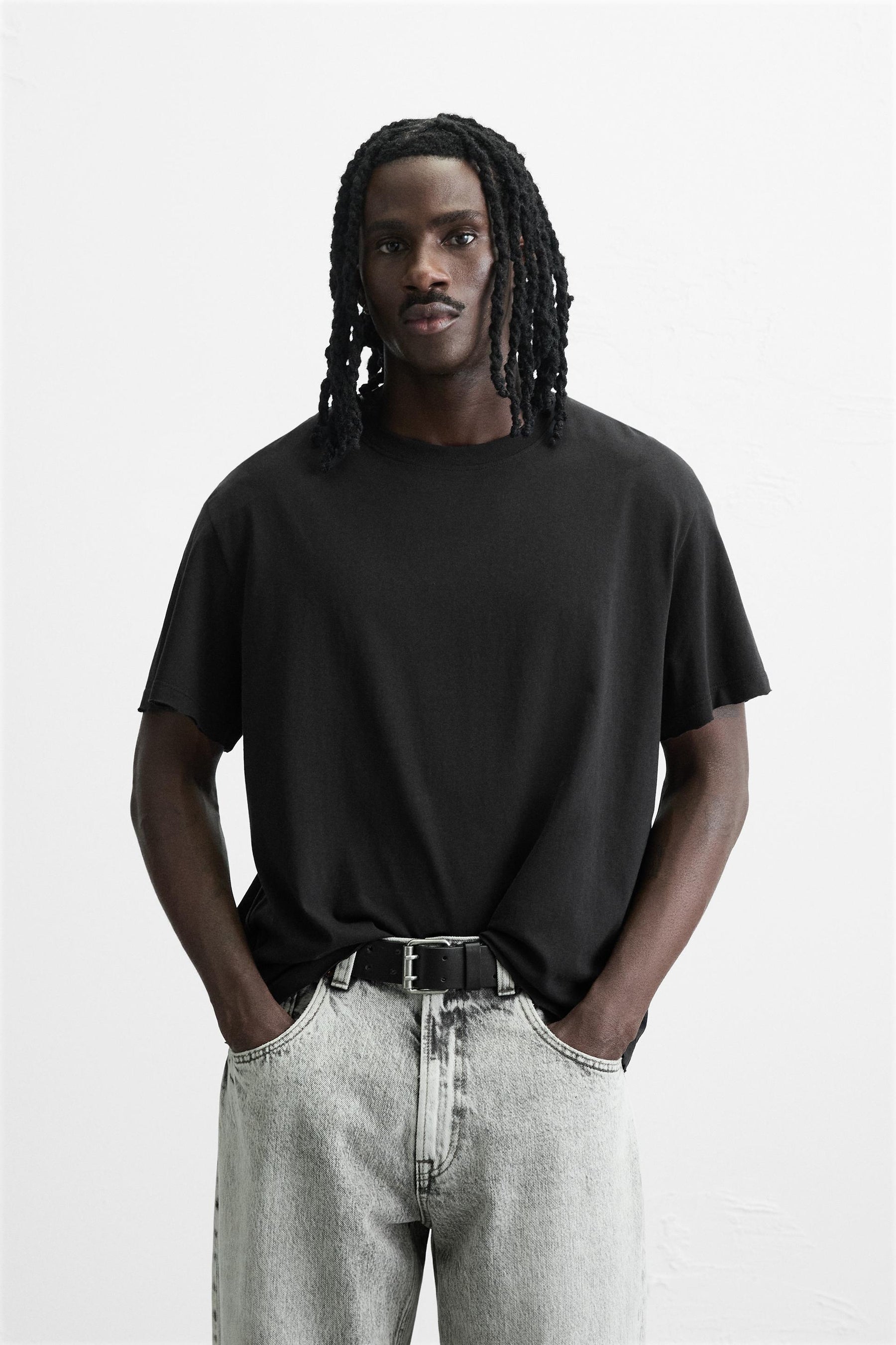 IRREGULAR TEXTURE T-SHIRT - Image 2