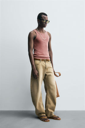 FADED TANK T-SHIRT - Image 4