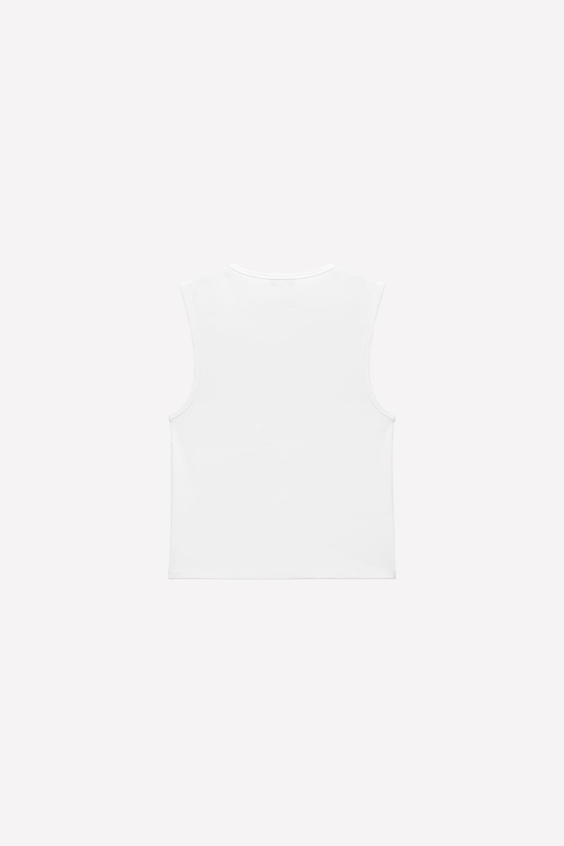 RHINESTONE LOGO TANK TOP LUDOVIC DE SAINT SERNIN x - Image 1