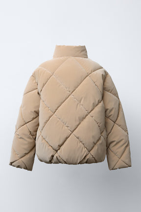RUBBERISED PUFFER JACKET - Image 3