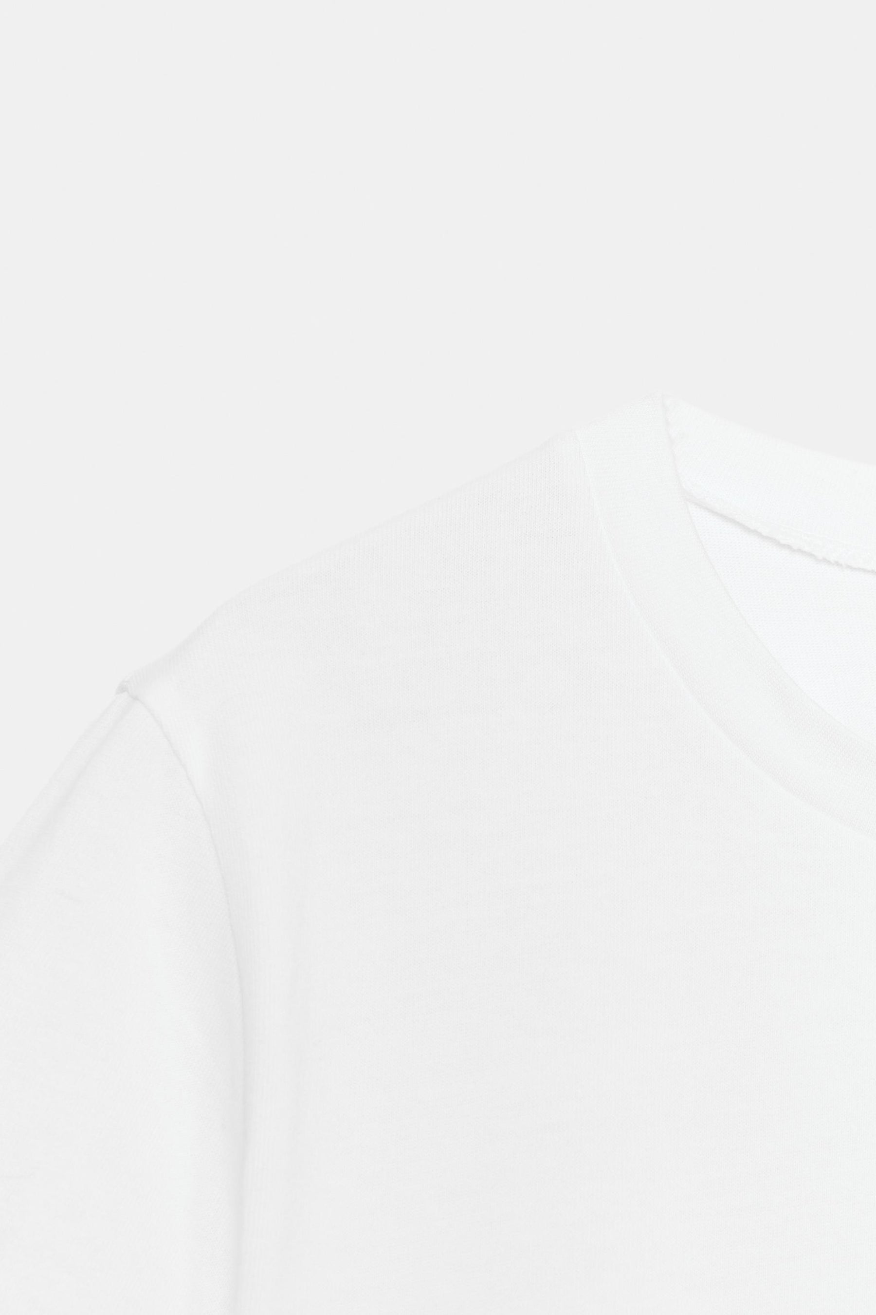 Contrast Bow T-Shirt