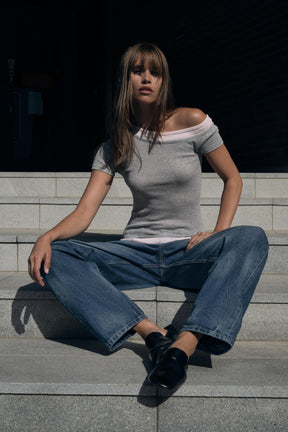 Asymmetric Double T-Shirt