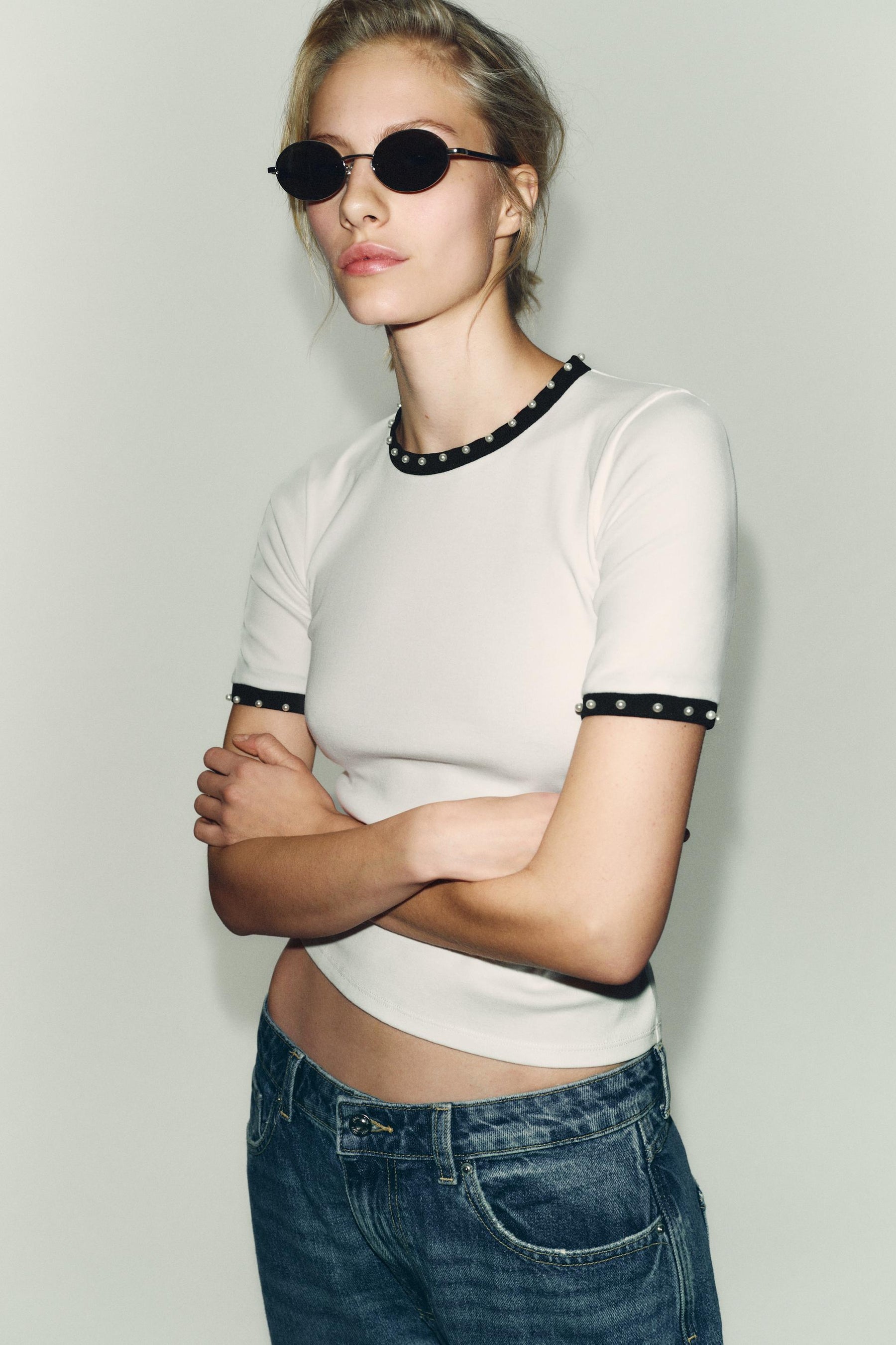 CHUNKY PEARL T-SHIRT