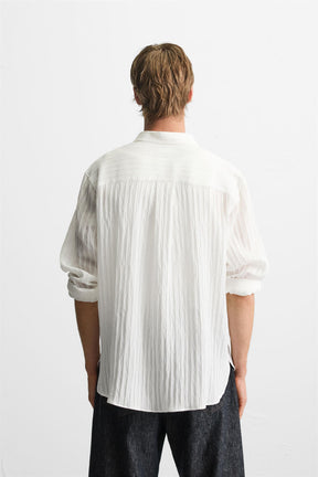 STRIPED JACQUARD SHIRT - Image 3