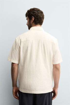 SEERSUCKER POLO SHIRT - Image 3