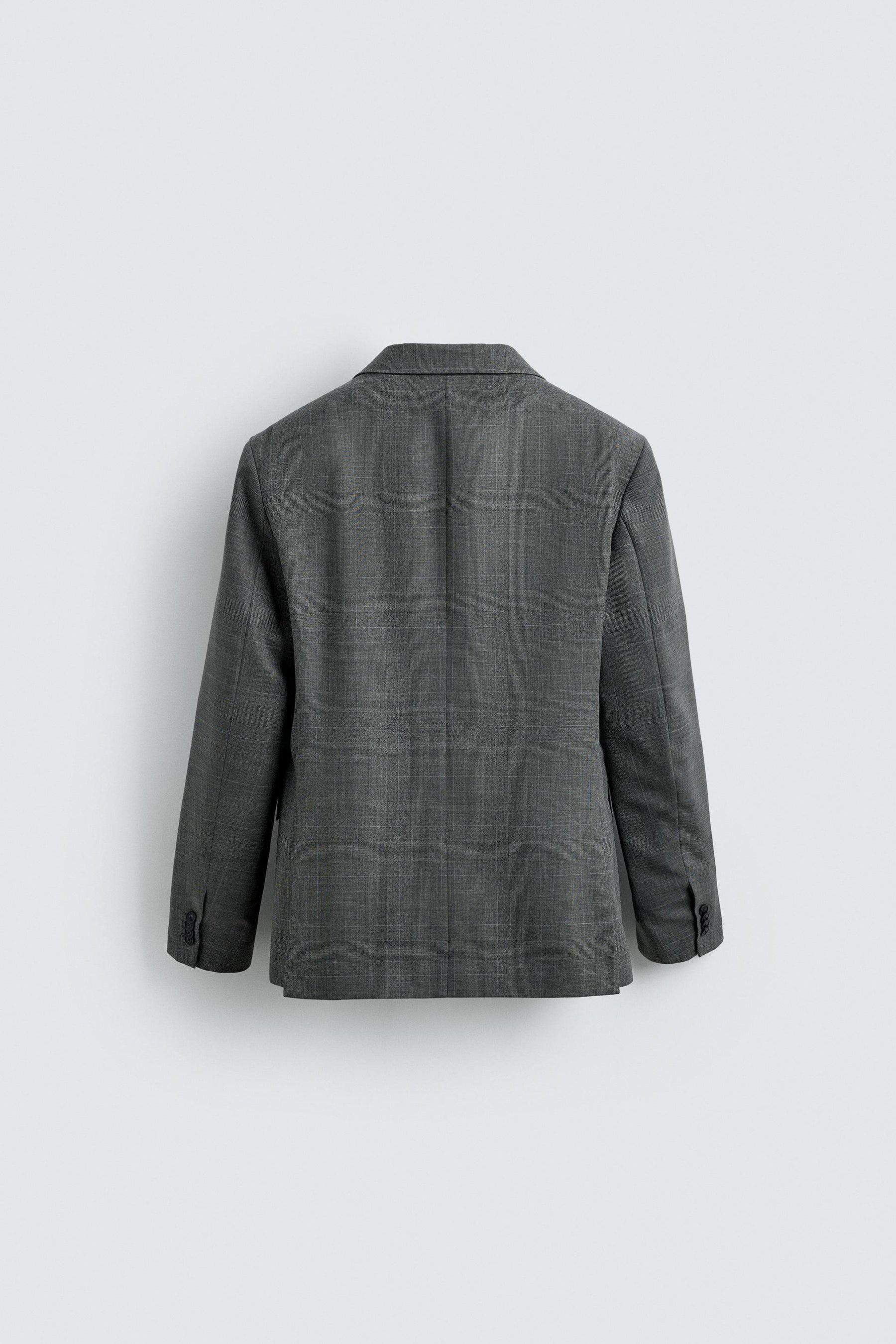 CHECK SUIT BLAZER - Image 7