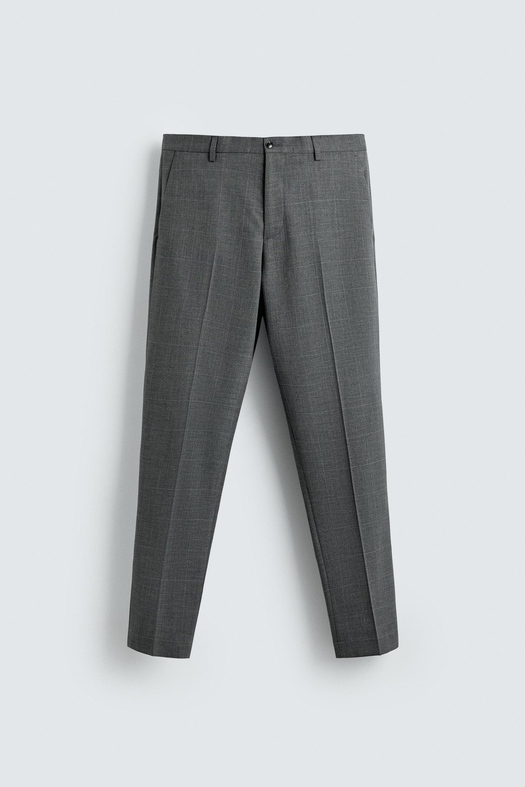 CHECK SUIT TROUSERS - Image 6