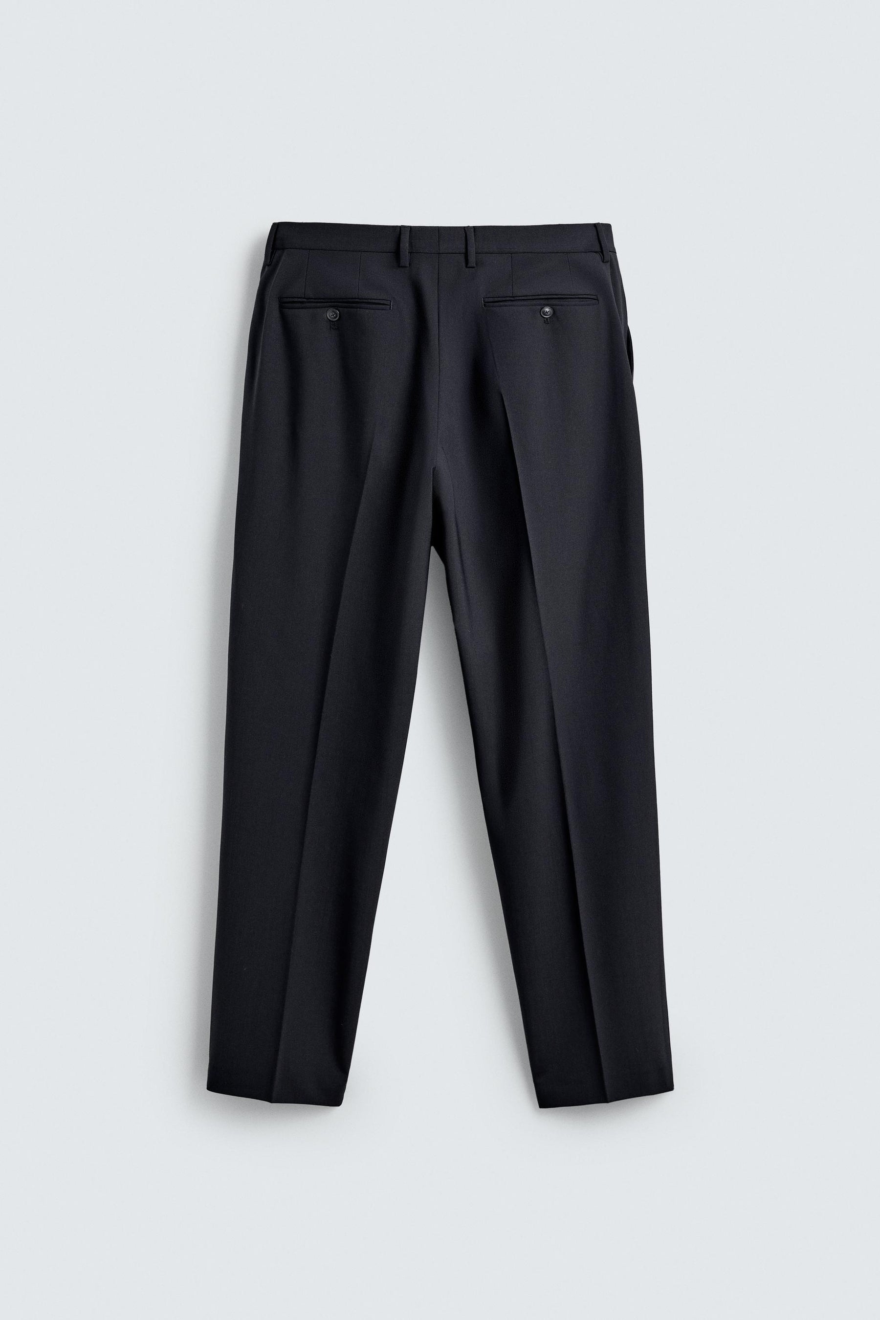 WOOL SUIT TROUSERS - Image 7