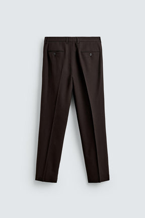 WOOL SUIT TROUSERS - Image 7