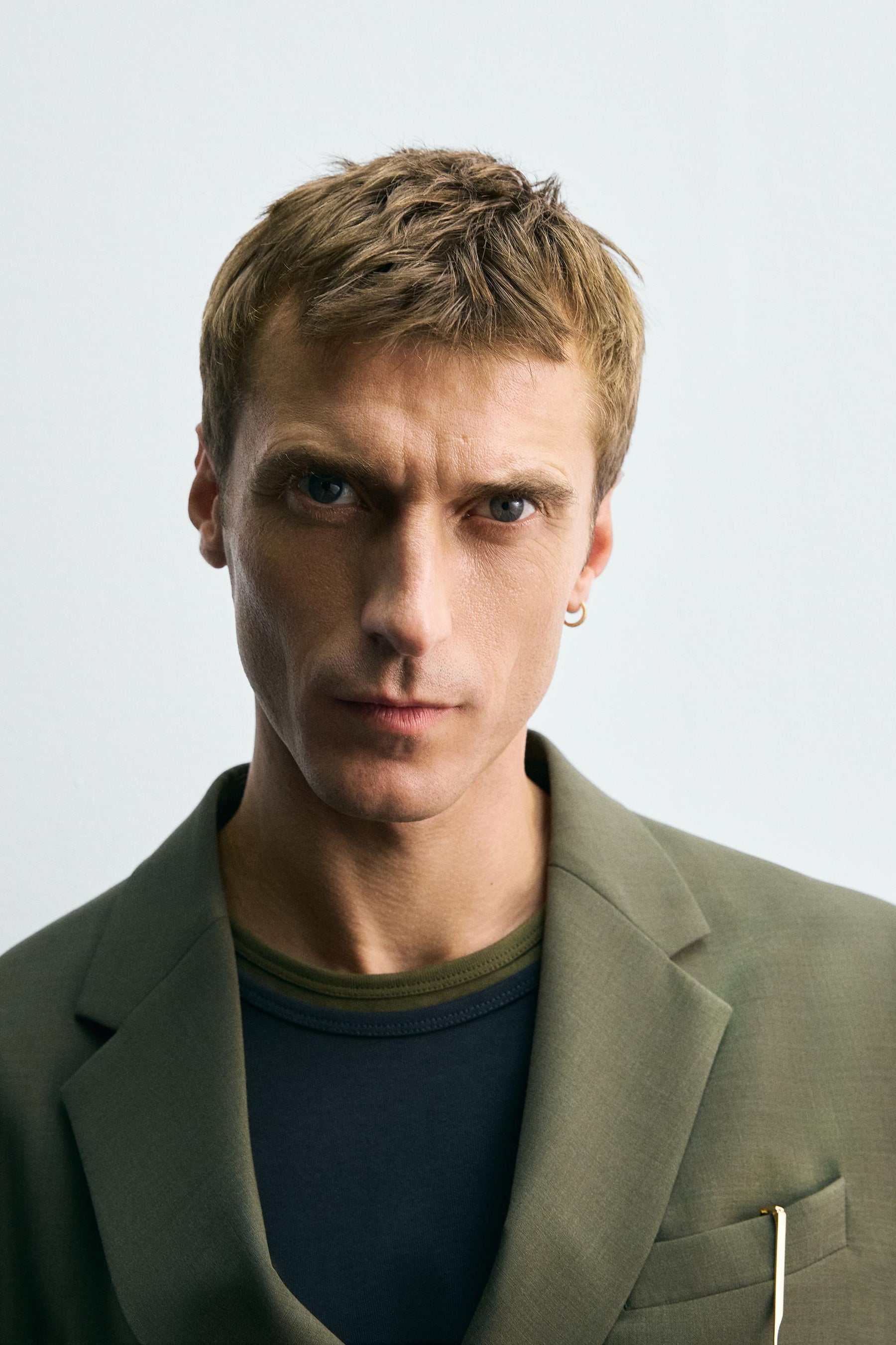 DOUBLE-BREASTED WOOL SUIT BLAZER - Image 6