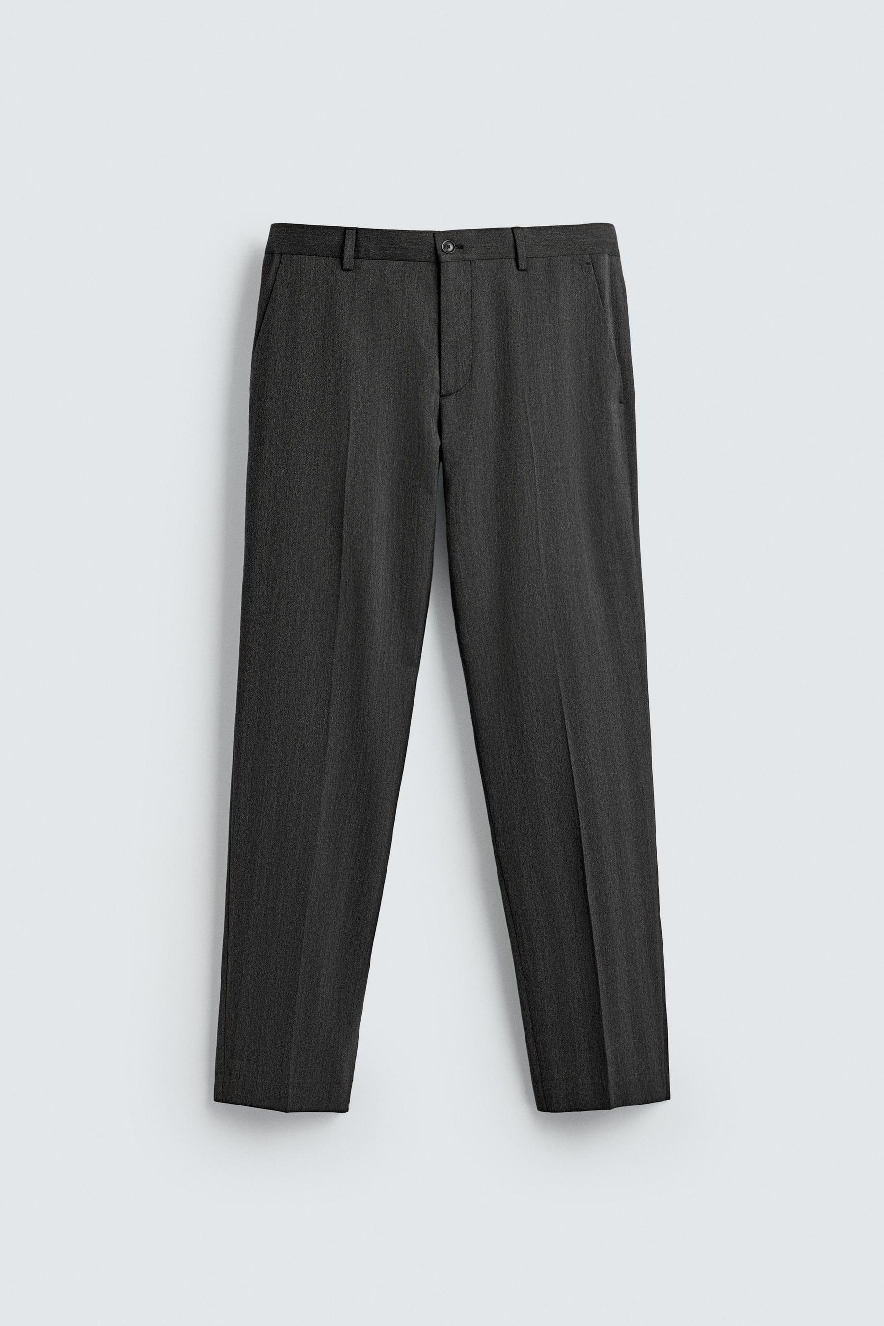 SLIM FIT SUIT TROUSERS - Image 6
