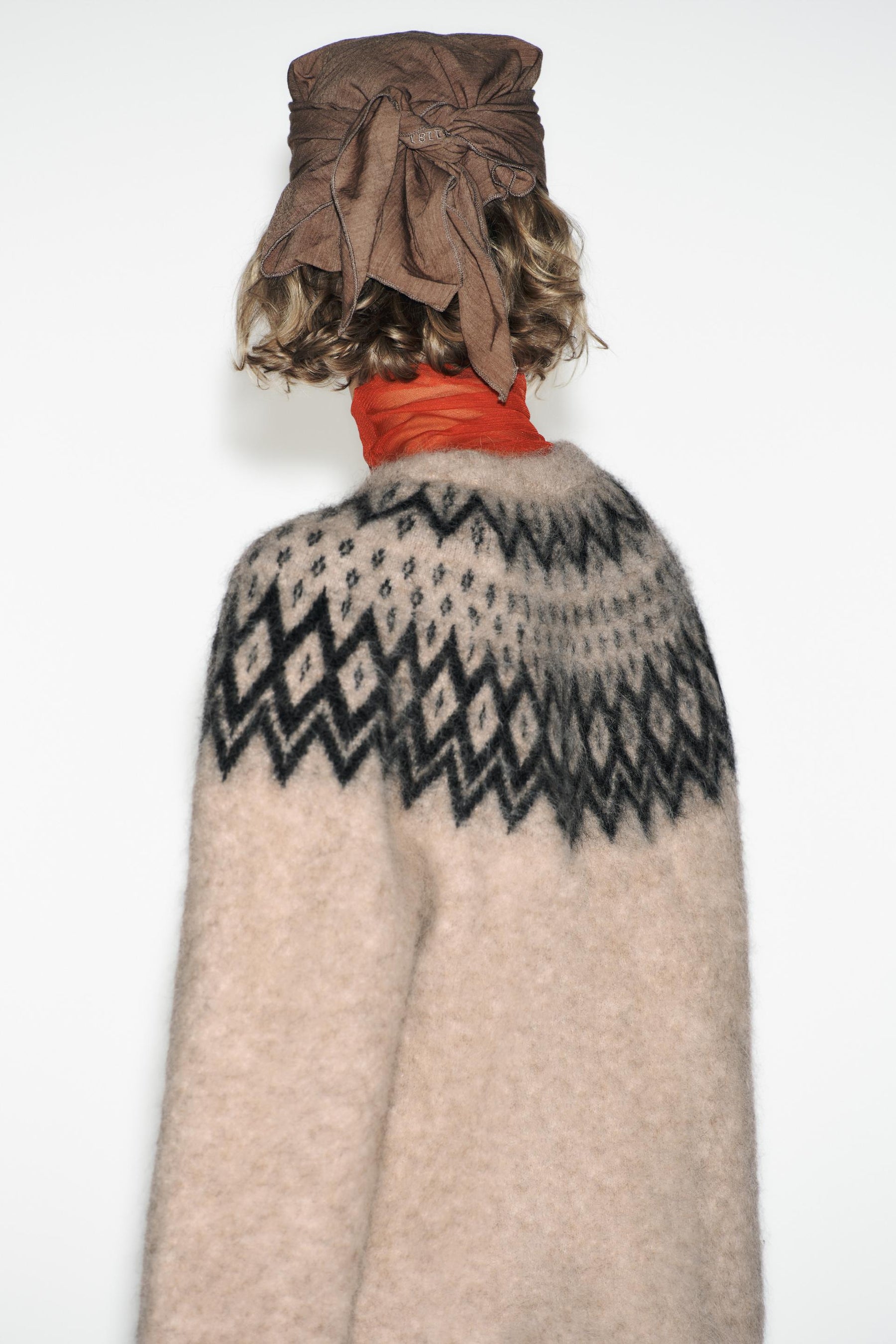 Alpaca Jacquard Ski Jumper