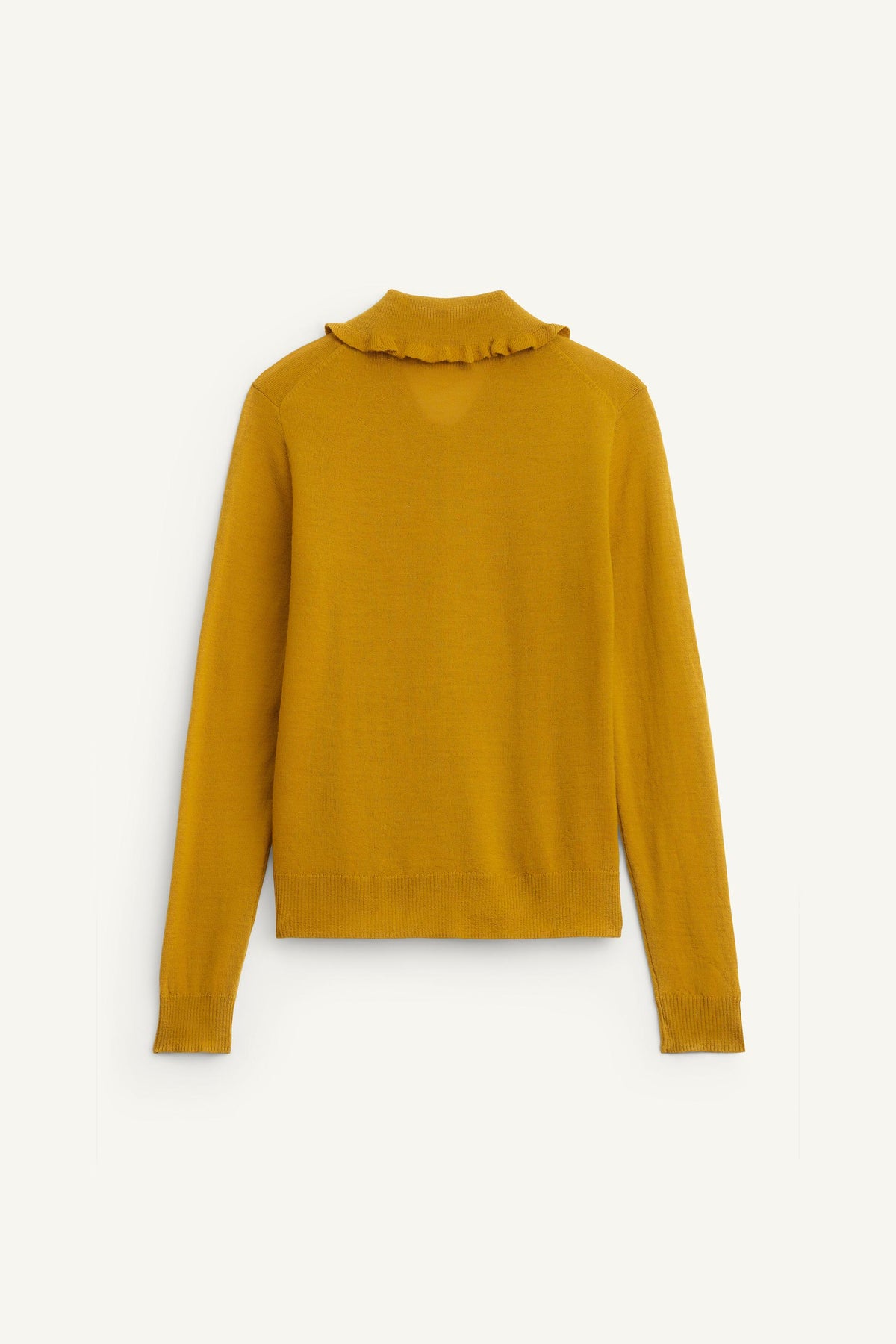 LIMITED EDITION 100% WOOL RUFFLED JACKET - Image 1