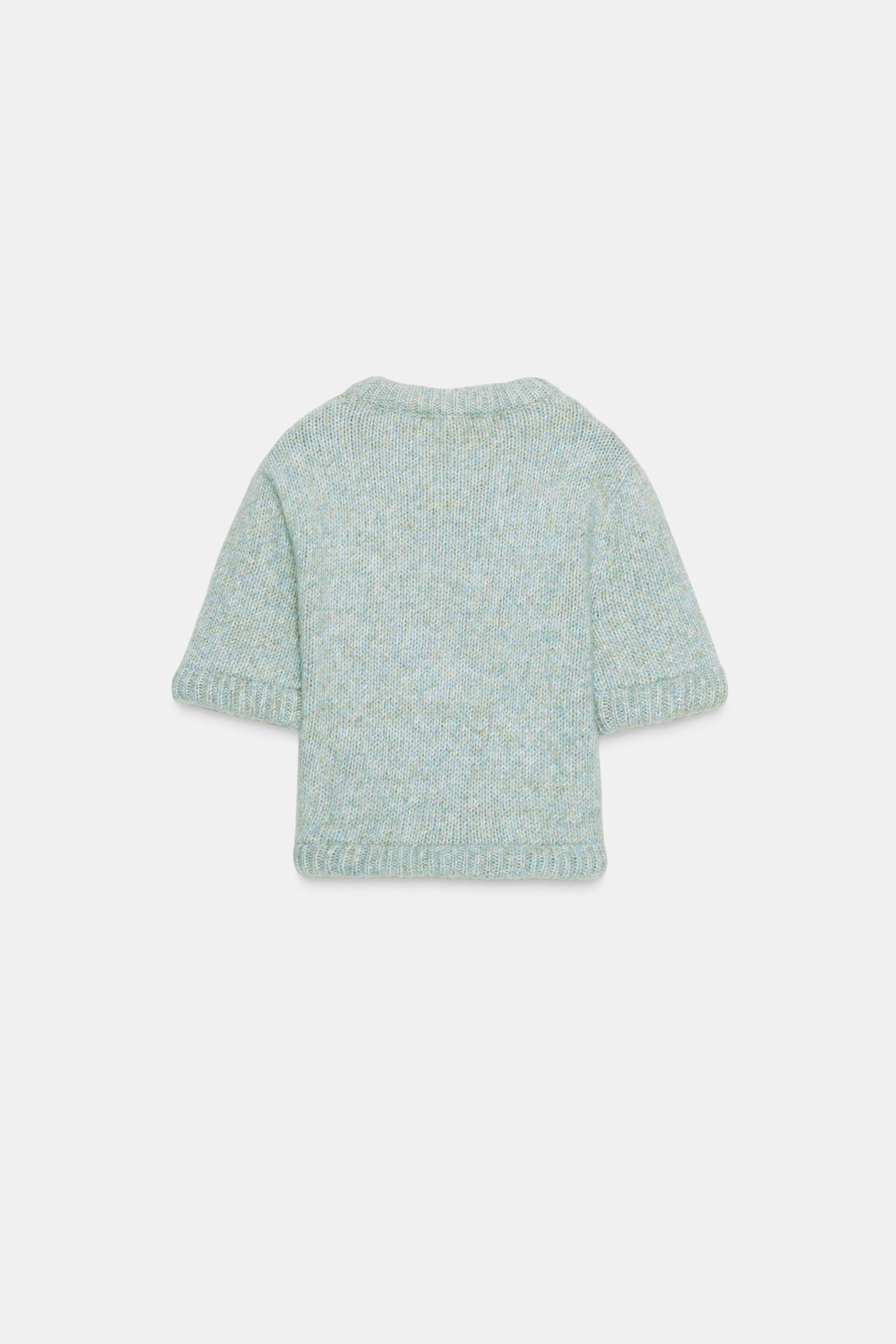 SHORT SLEEVE KNIT JUMPER - Image 3