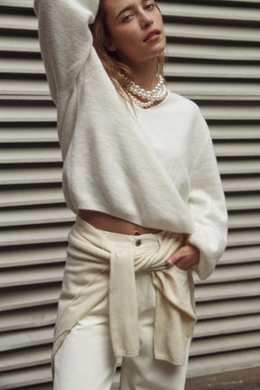 Wool Puff Sleeve Jumper