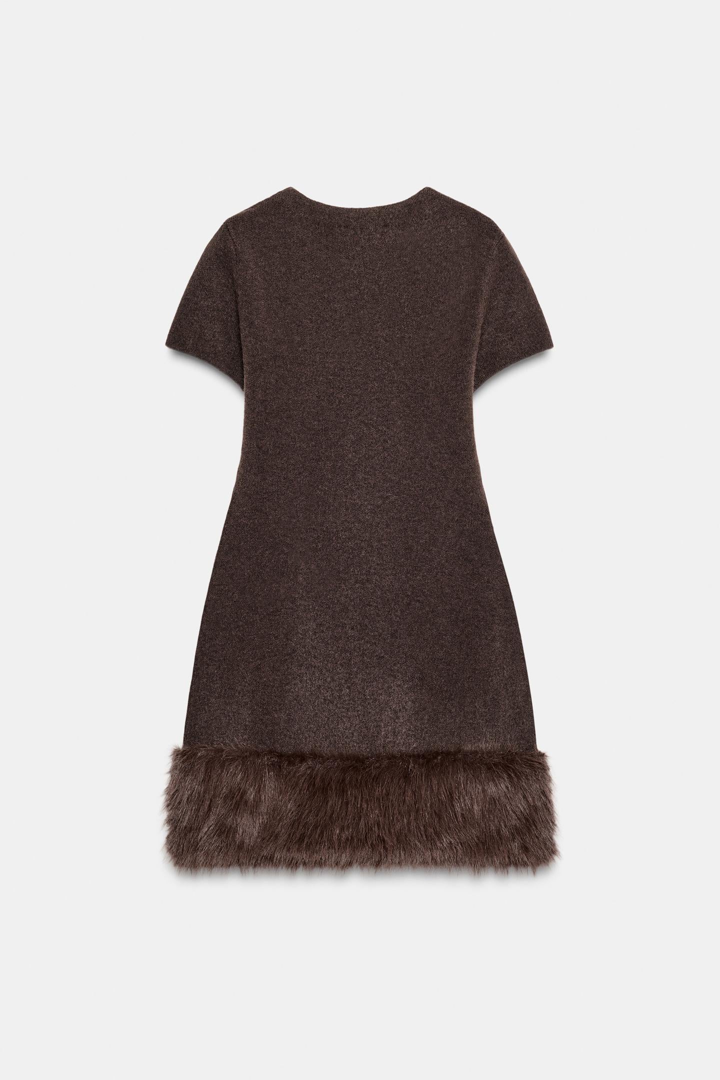 Faux Fur Knit