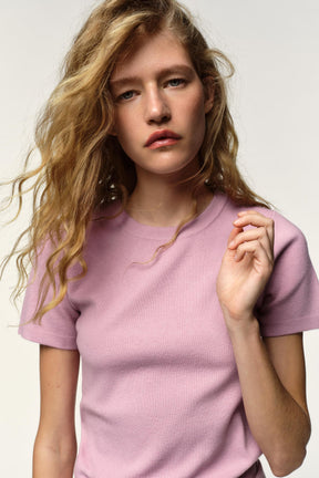 SHORT SLEEVE SOFT-TOUCH KNIT JUMPER - Image 3