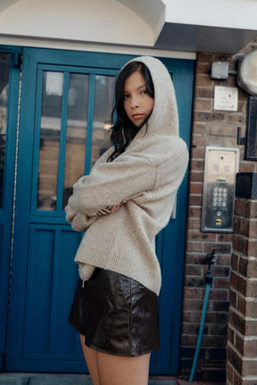 Wool Hooded Sweatshirt