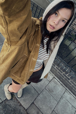 Wool Hooded Sweatshirt