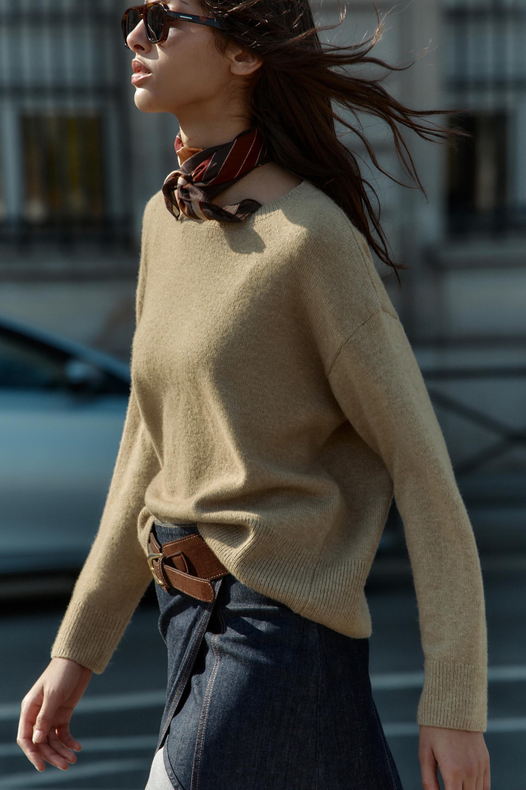 WOOL KNIT JUMPER