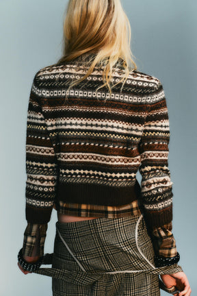 Jacquard Knit Jumper
