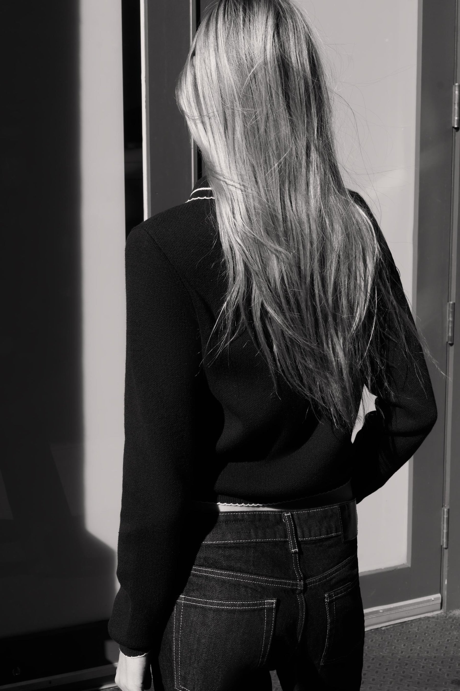 Knit Polo Shirt with