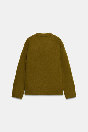 V-NECK KNIT JUMPER