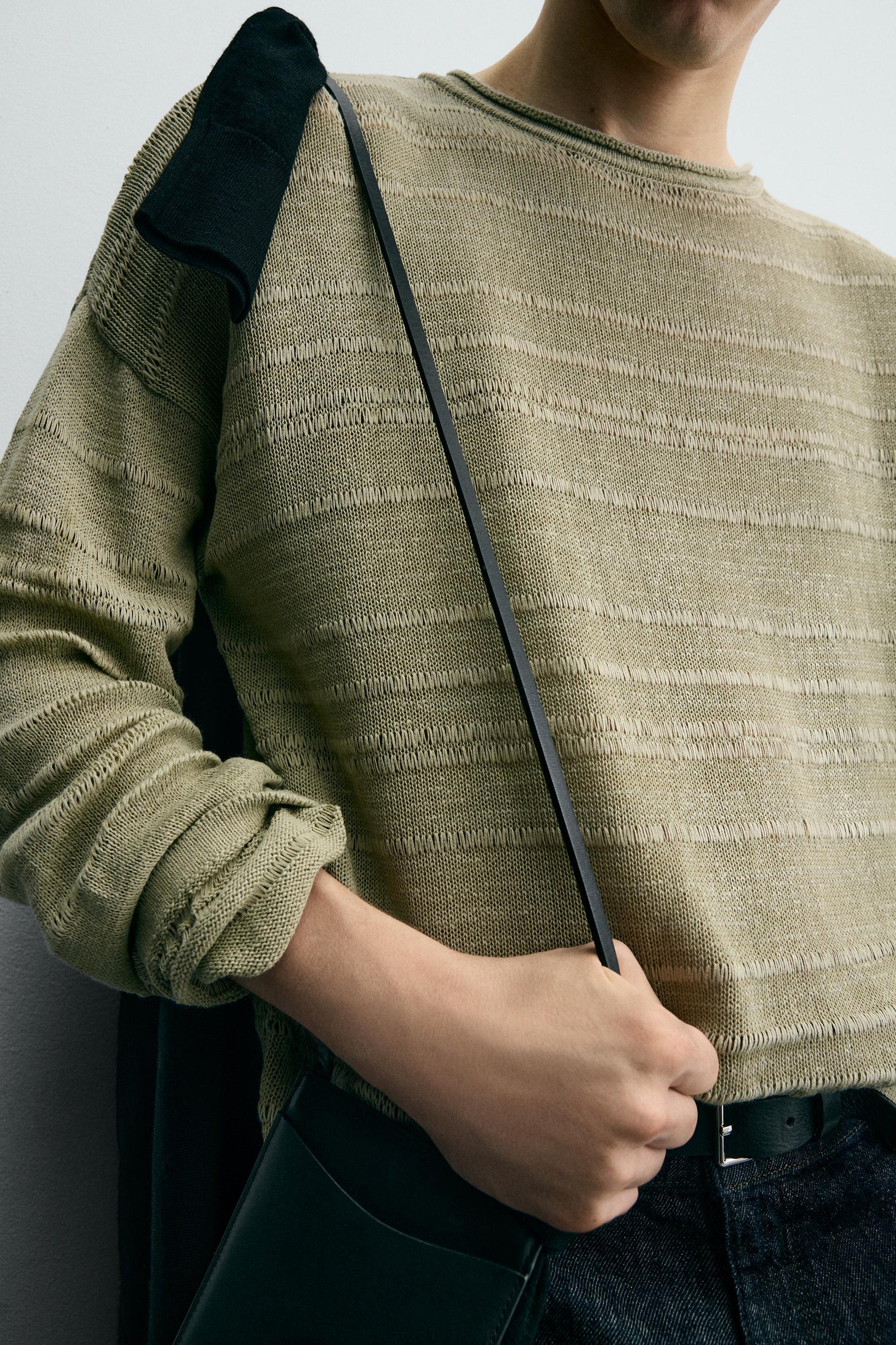 STRIPED JACQUARD SWEATER - Image 5