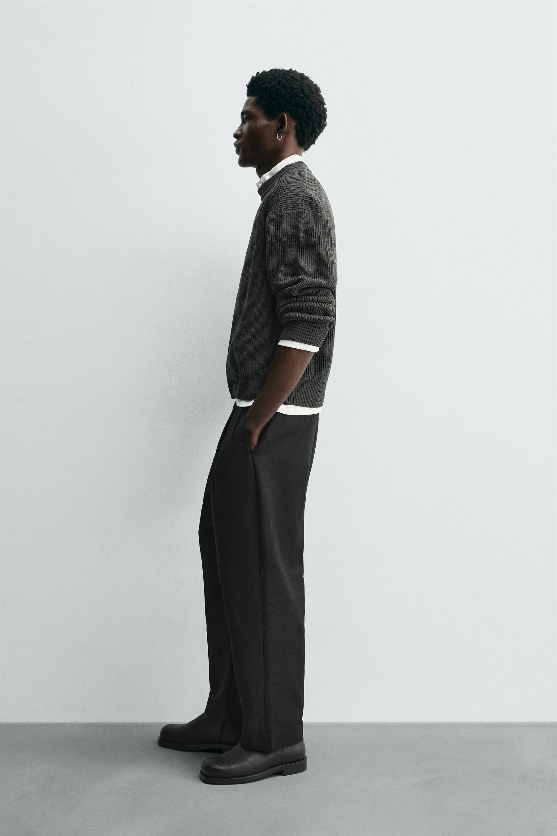 Textured Chenille Sweater