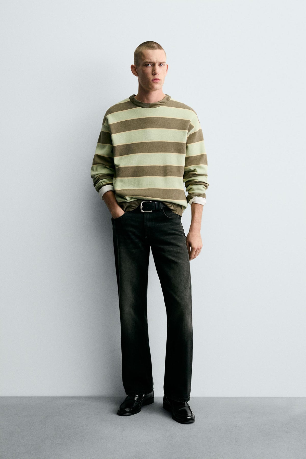 SOFT TEXTURED SWEATER - Image 1