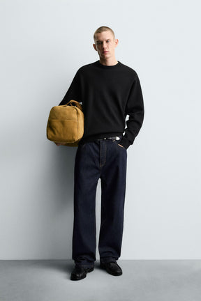 SOFT TEXTURED SWEATER - Image 1