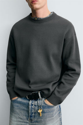 SOFT TEXTURED SWEATER - Image 5