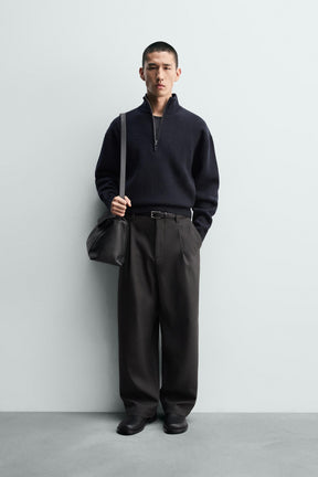 QUARTER-ZIP JUMPER - Image 1